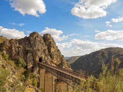 ruta del ferrocarril Arribes del Duero