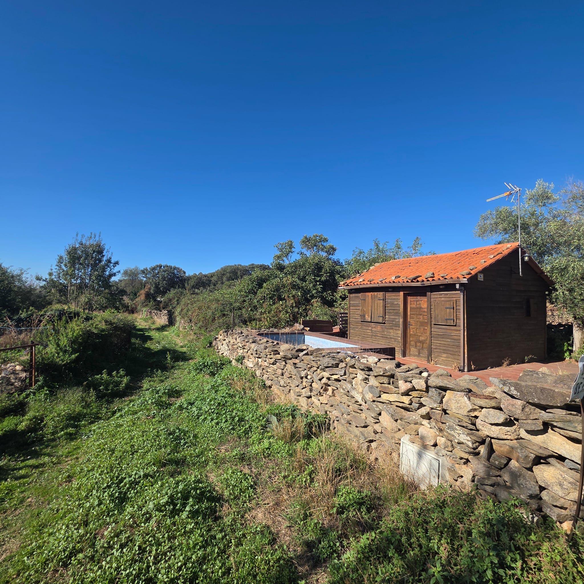 Cabaña de madera